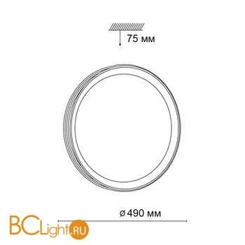 Потолочный светильник Sonex SHINY 3054/EL - Фото 1