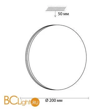 Потолочный светильник Sonex Smalli 3015/AL - Фото 0