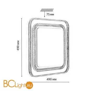 Потолочный светильник Sonex SUZY SILVER 7685/EL - Фото 0