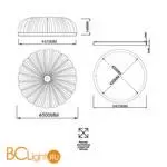 Потолочный светильник Sonex TESORO 7719/60L - Фото 1