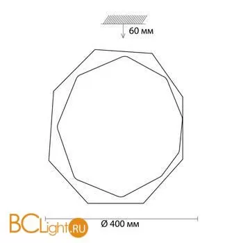 Потолочный светильник Sonex VESTA 3002/DL - Фото 0