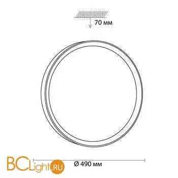 Потолочный светильник Sonex WOODI 3019/EL - Фото 0