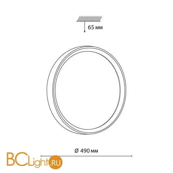 Потолочный светильник Sonex WOODI 7627/ELN Потолочный светильник Sonex WOODI 7627/ELN
