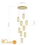 Подвесной светильник ST Luce ALLUNGO SL6506.203.09 - Фото 1