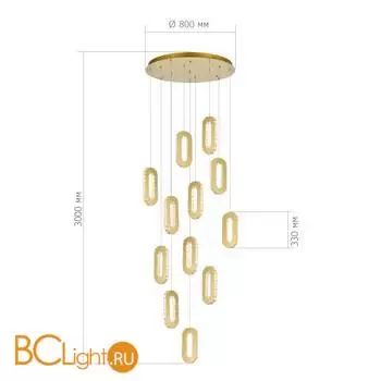 Подвесной светильник ST Luce ALLUNGO SL6506.203.12 - Фото 2