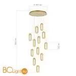 Подвесной светильник ST Luce ALLUNGO SL6506.203.12 - Фото 2