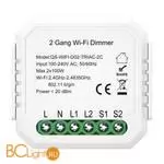 Умное диммируемое Wi-Fi реле 2 канала 2x100W ST Luce AROUND ST9000.500.02CDIM - Фото 1