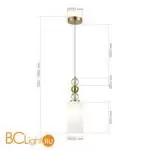 Подвесной светильник ST Luce AURORA SL2003.303.01 - Фото 2