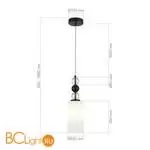 Подвесной светильник ST Luce AURORA SL2003.403.01 - Фото 2