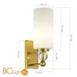 Настенный светильник ST Luce AURORA SL2003.301.01 - Фото 1