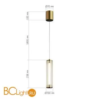 Подвесной светильник ST Luce BAMBOO SL6224.303.01 - Фото 2