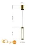 Подвесной светильник ST Luce BAMBOO SL6224.303.01 - Фото 2