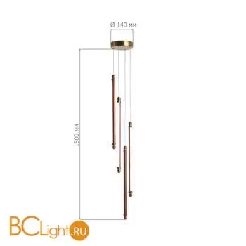 Подвесной светильник ST Luce BRICK SL6225.303.04 - Фото 4