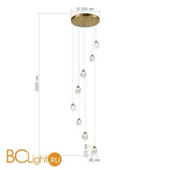 Подвесной светильник ST Luce CASCATO SL6114.203.08 - Фото 1