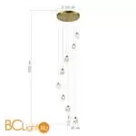 Подвесной светильник ST Luce CASCATO SL6114.203.08 - Фото 1