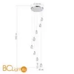 Подвесной светильник ST Luce CASCATO SL6114.103.08 - Фото 1