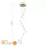 Подвесной светильник ST Luce CASCATO SL6114.203.12 - Фото 1