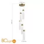 Подвесной светильник ST Luce CHAMPAGNE SL6236.303.05 - Фото 2