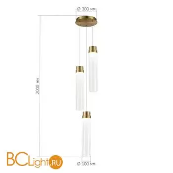 Подвесной светильник ST Luce CHAMPAGNE SL6236.303.03 - Фото 2