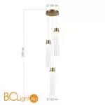 Подвесной светильник ST Luce CHAMPAGNE SL6236.303.03 - Фото 2