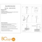 Подвесной светильник ST Luce Chiarezza SL665.403.06 - Схема