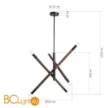 Подвесной светильник ST Luce CORK SL6226.403.06 - Фото 3