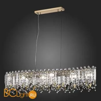 SL1655.213.06 Люстра подвесная ST-Luce Золотистый/Прозрачный E14 6*40W DESIO - Фото 4