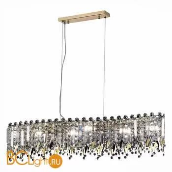 SL1655.213.06 Люстра подвесная ST-Luce Золотистый/Прозрачный E14 6*40W DESIO - Фото 1
