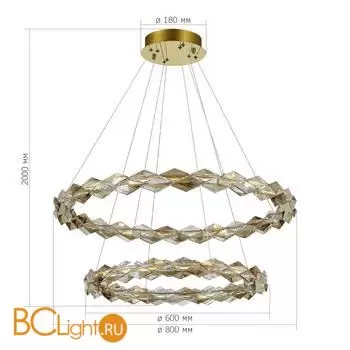 Подвесной светильник ST Luce DIAMANTA SL6009.203.02 - Фото 2