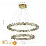 Подвесной светильник ST Luce DIAMANTA SL6009.203.02 - Фото 2