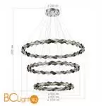 Подвесной светильник ST Luce DIAMANTA SL6009.103.03 - Фото 2