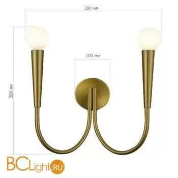 Настенный светильник ST Luce DUTCHESS SL1243.301.02 - Фото 2