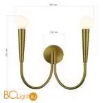 Настенный светильник ST Luce DUTCHESS SL1243.301.02 - Фото 2