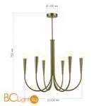 Подвесной светильник ST Luce DUTCHESS SL1243.303.06 - Фото 2