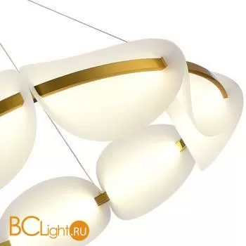 SL1304.203.56 Люстра подвесная ST-Luce Золотистый/Белый LED 1*56W 3000K ETOILE - Фото 1