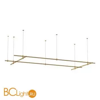 Готовая конструкция для модульных светильников FARM, без светильников и без блока питания, золотистый ST Luce ST8051.221.27