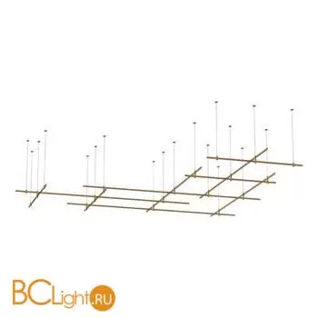 Готовая конструкция для модульных светильников FARM, без светильников и без блока питания, золотистый ST Luce ST8056.233.27