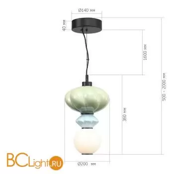 Подвесной светильник ST Luce FLORENTINI SL6134.403.01 - Фото 2