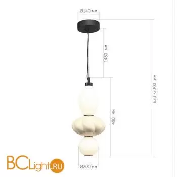 Подвесной светильник ST Luce FLORENTINI SL6134.413.01 - Фото 2