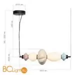 Подвесной светильник ST Luce FLORENTINI SL6134.423.01 - Фото 2