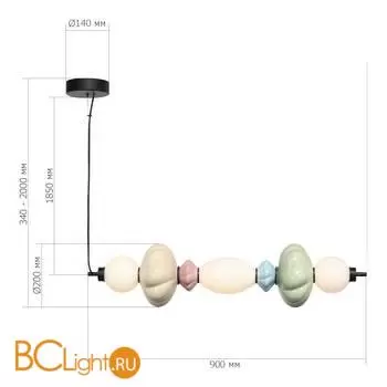 Подвесной светильник ST Luce FLORENTINI SL6134.443.01 - Фото 4