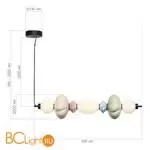 Подвесной светильник ST Luce FLORENTINI SL6134.443.01 - Фото 4