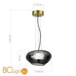 Подвесной светильник ST Luce FORAY SL6019.303.01 - Фото 2