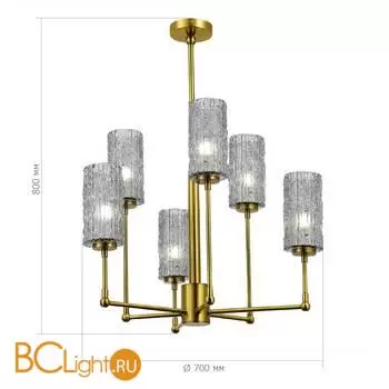 Подвесной светильник ST Luce GACCIOLO SL1240.303.06 - Фото 2