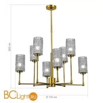 Подвесной светильник ST Luce GACCIOLO SL1240.303.08 - Фото 2