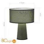 Настольная лампа ST Luce JACKIE SL1354.704.01 - Фото 4