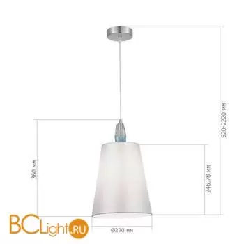 Подвесной светильник ST Luce LINGOTTI SL1759.103.01 - Фото 2