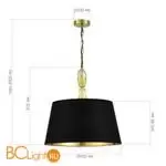 Подвесной светильник ST Luce LINGOTTI SL1759.303.03 - Фото 2