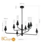 Подвесной светильник ST Luce MEDEA SL1244.403.08 - Фото 3