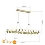 Подвесной светильник ST Luce MONRO SL6610.203.26 - Фото 4